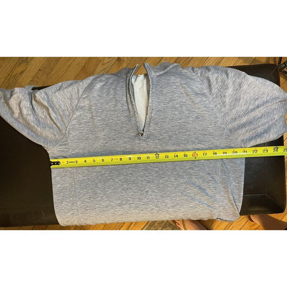 Bonobos 1/4 Zip Pullover Golf Shirt Men's Sz M Gray One Zip Pocket - Picture 6 of 7